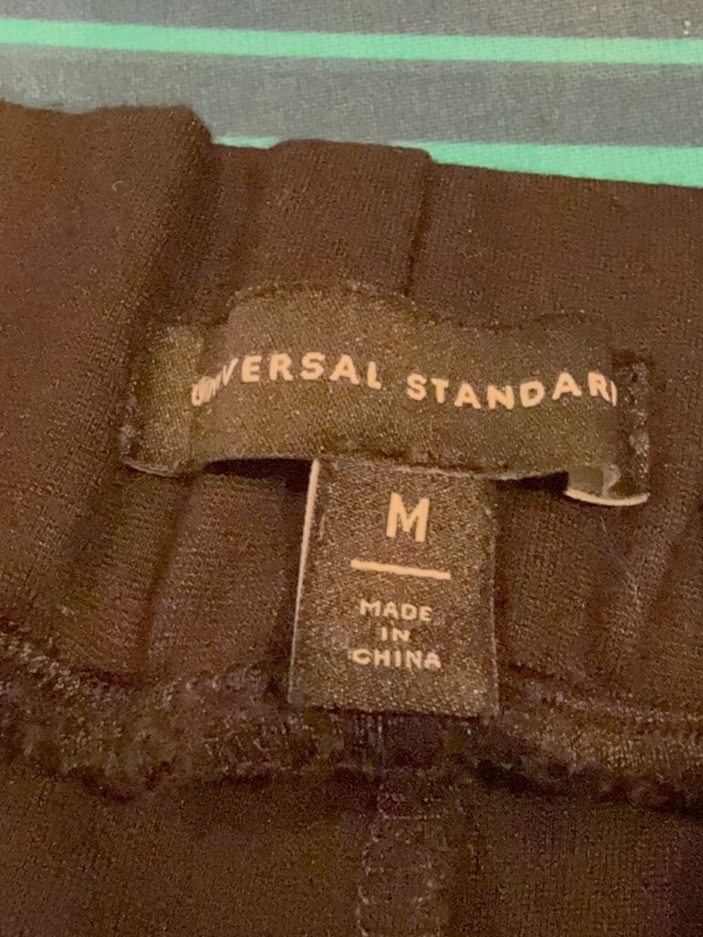 Universal Standard Plus Size Stephanie Wide Leg Stripe Ponte Pants M (2X) - Picture 10 of 11